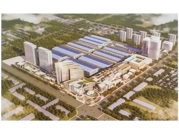 正定深港物流園項目修建與我司達成建筑管道供需戰(zhàn)略合作